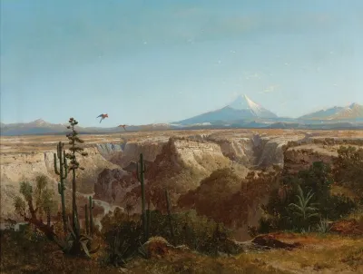 View Of The Atacama Desert In Chile With The Licancabur Volcano In The Background