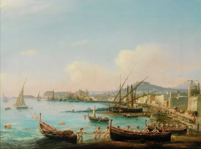 View Of The Bay Of Naples 2