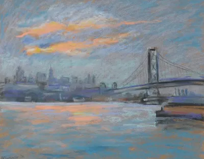 View Of The Brooklyn Bridge