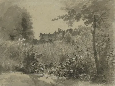 View Of The Chateau Of Pierrefonds