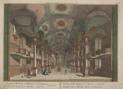 View Of The Church Of St Martin In London 2