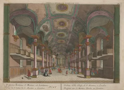 View Of The Church Of St Martin In London 3