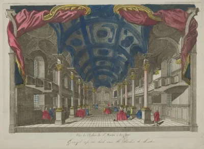View Of The Church Of St Martin In London
