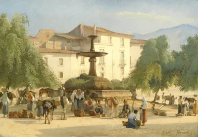 View Of The City Sulmona Abruzzo Italy