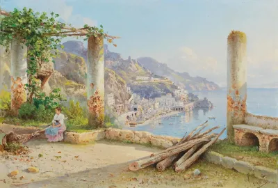 View Of The Coast Of Amalfi