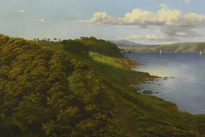 View Of The Country Near Mount Edgecumbe England