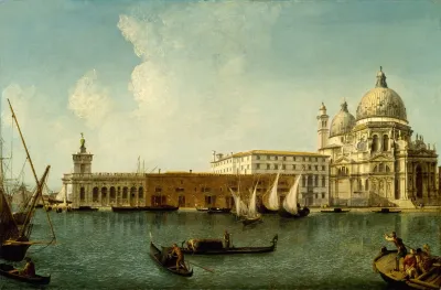 View Of The Dogana And Santa Maria Della Salute