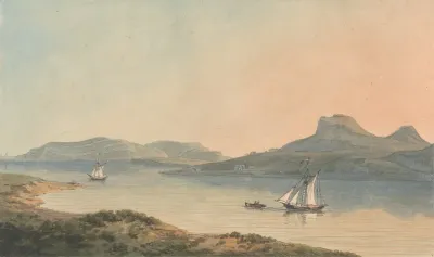 View Of The Early Castle Of Diganwy