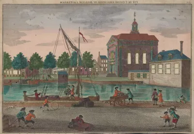 View Of The Episcopal Or English Church In Rotterdam