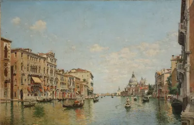 View Of The Grand Canal Of Venice