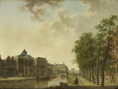 View Of The Houtmarkt Amsterdam 2
