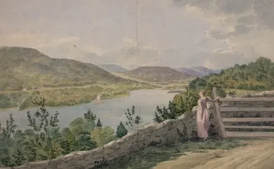 View Of The Hudson Near West Point 2