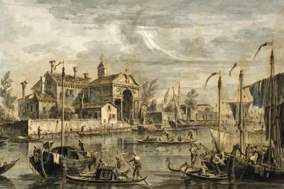 View Of The Island Of San Giacomo In Paludo