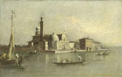 View Of The Isola Di San Michele In Venice