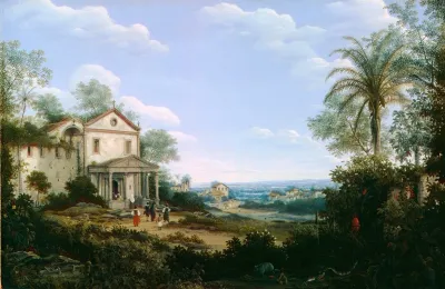 View Of The Jesuit Church At Olinda Brazil
