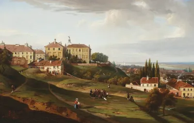 View Of The Kazimierz Palace From Powisle