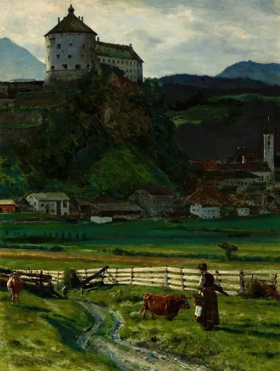 View Of The Kufstein Fortress Vicinity