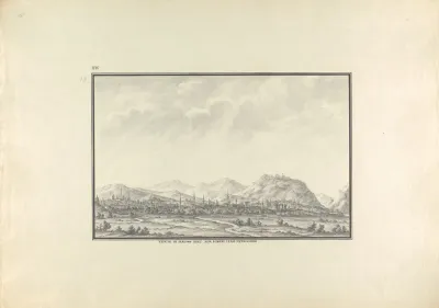 View Of The Modern City Of Pergamon