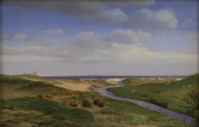View Of The North Coast Of Zealand At Dronningmolle