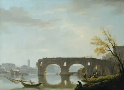 View Of The Ponte Rotto Rome