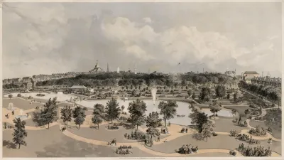 View Of The Public Garden Boston Common From Arlington St