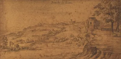 View Of The Rhone River Near Saint Genis Laval South Of Lyons