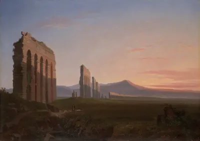 View Of The Roman Campagna