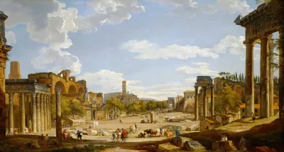 View Of The Roman Forum
