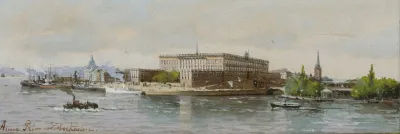 View Of The Royal Palace Stockholm 2