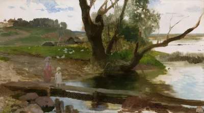 View Of The Swislocz River