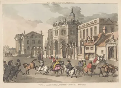 View Of The Theatre Printing House C Oxford