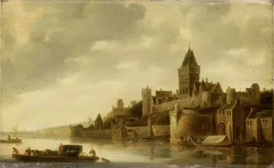 View Of The Valkhof In Nijmegen