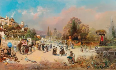 View Of The Via Appia