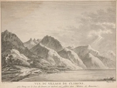 View Of The Village Of Clarens