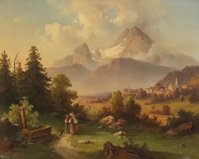 View Of The Watzmann