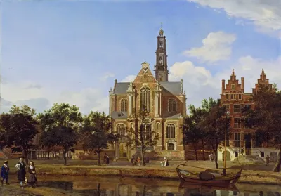 View Of The Westerkerk Amsterdam