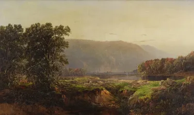 View Of The White Mountains