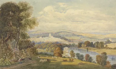 View Of Totnes Devon