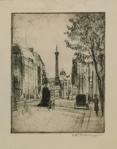 View Of Trafalgar Square