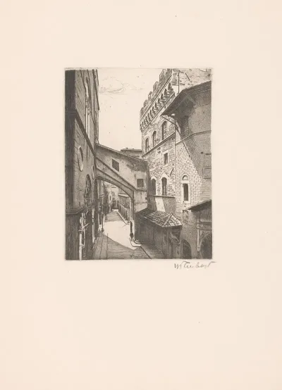 View Of Via Dellarte Della Lana