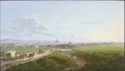 View Of Vienna From The Spinner On The Cross 1817