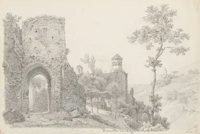View Of Villa Rufolo In Ravello