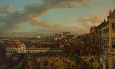 View Of Warsaw From The Terrace Of The Royal Castle