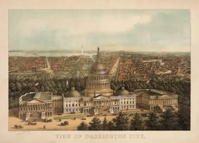 View Of Washington City