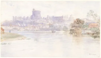View Of Windsor From The River