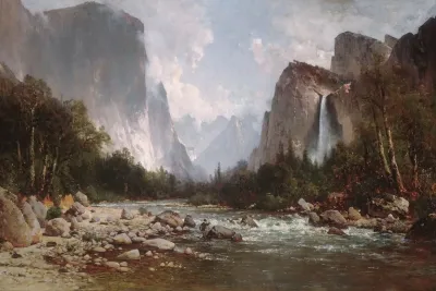 View Of Yosemite Valley
