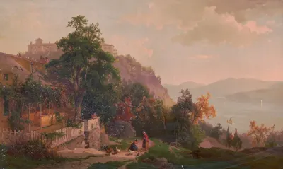 View On The Hudson Near West Point