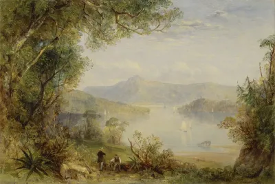 View On The Hudson River