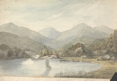 View On The River Between The Lakes
