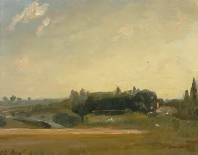 View Towards The Rectory East Bergholt